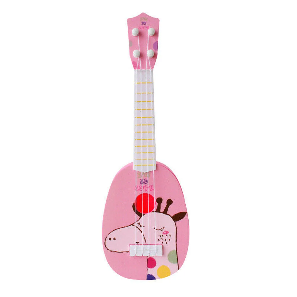 2020 neue mode kinder baby jungen mädchen spielzeug musical instrument geschenk mini simulation gitarre 4 string praktiken musical kinder free gl