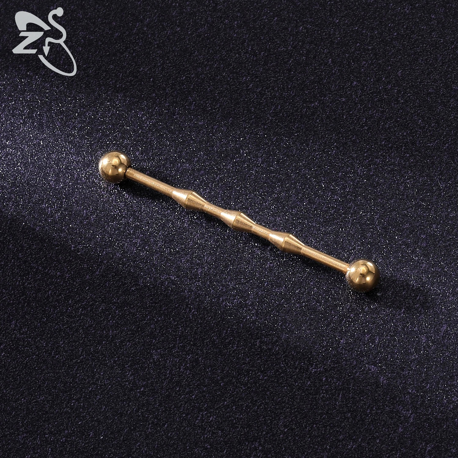 ZS 1 PC Colorful Stainless Steel Long Industrial Barbell Ring For Women Men 14g Snake Ear Tragus Helix Ear Piercing Body Jewelry