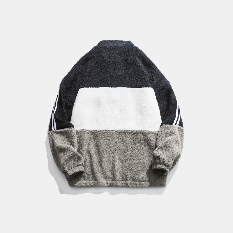 Мужские кашемировые куртки на молнии в стиле ретро с воротником-стойкой уличная