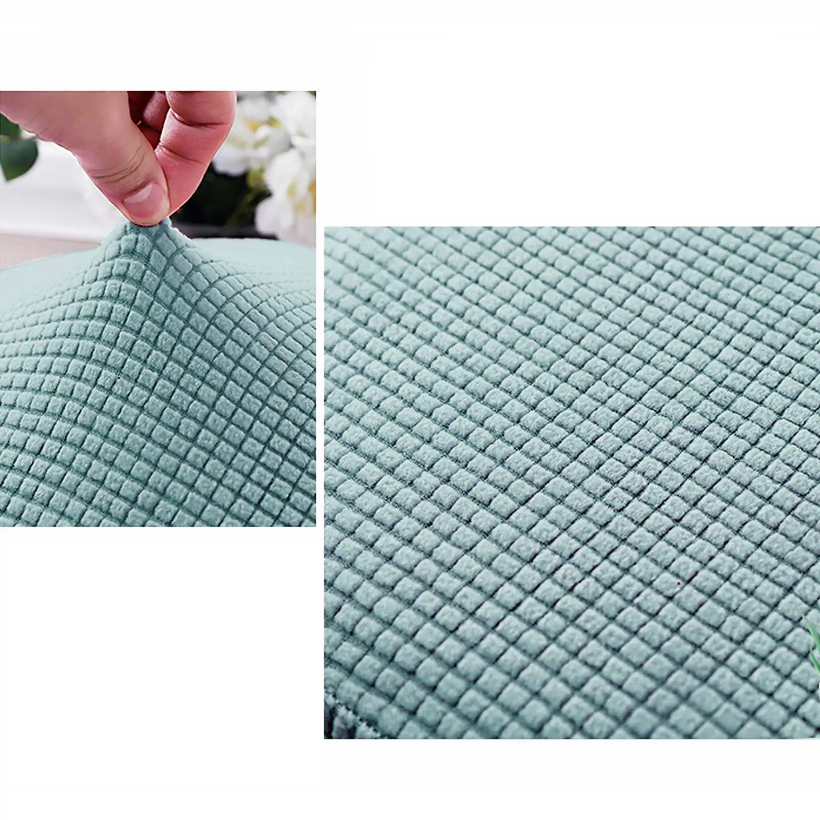 Круглый чехол для ног эластичный оттоманки гостиной защитный дивана защитного