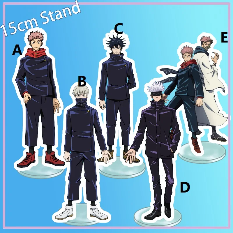 

Anime Stand Jujutsu Kaisen Gojou Satoru Itadori Yuuji Acrylic Figure Display 0
