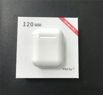 I20 TWS 1:1 беспроводные наушники Bluetooth 5,0 наушники для смартфонов Android i20 TWS PK i20 i10 i12 - Цвет: I20W