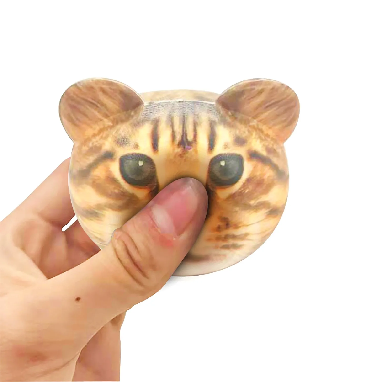 

Cute Cat Toy Decompression Slow Re Bound Toys Animal Head Toys Decompression Toys Dolls Jouets De Dcompression Intressants