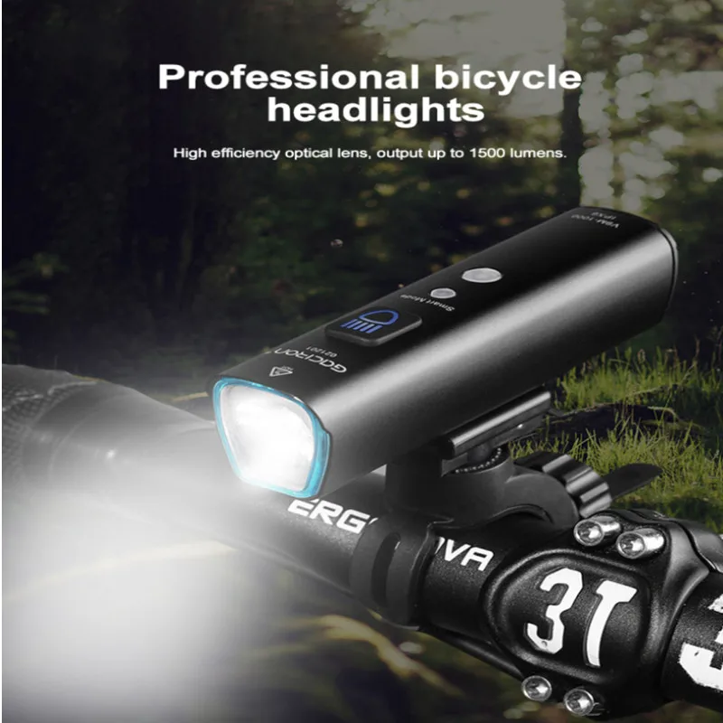 

Велосипедный умный режим освесветильник/вибрация двойной датчик USB Зарядка светодиодная лампа антибликосветильник 200 м освещение для улиц...