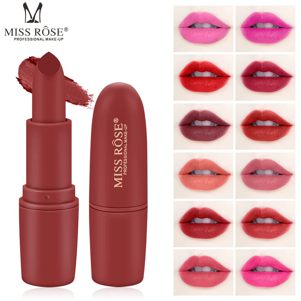 25 Colors Velvet Lip Stick Matte Lipstick Makeup Kit Professional Rouge Waterproof Long Lasting Cosmetics Beauty Lips |