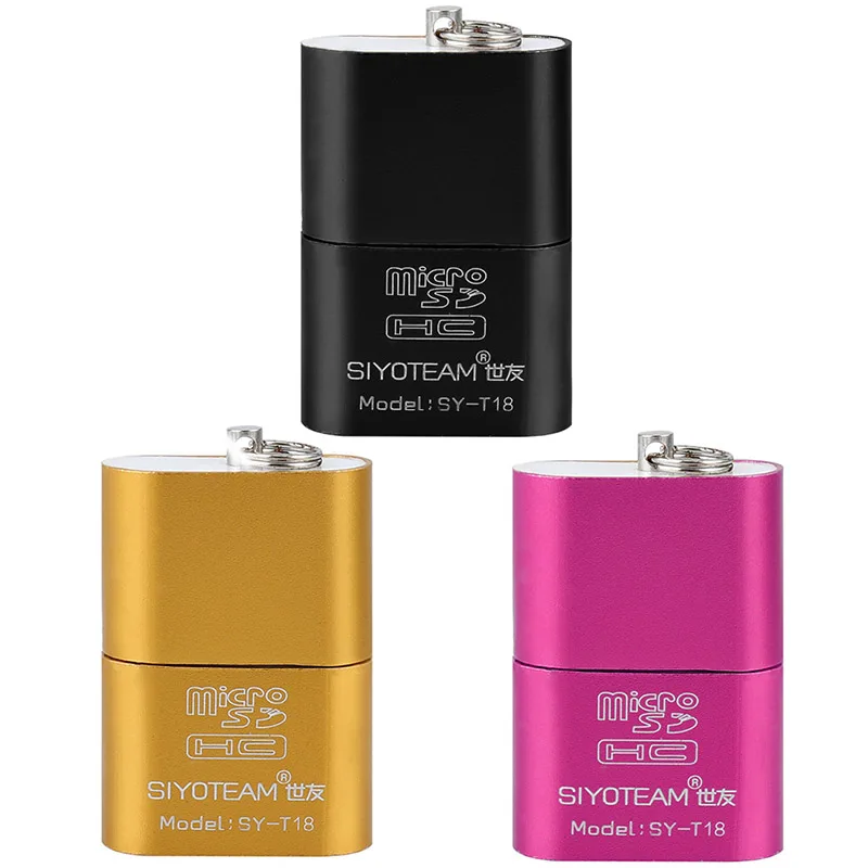 Портативный мини USB 2 0 Micro SD TF адаптер для чтения карт памяти флэш накопитель