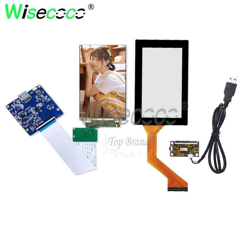 5 дюймов 4K 2160x3840 UHD сенсорный ЖК модуль MIPI экран дисплей с мульти сенсорным экраном