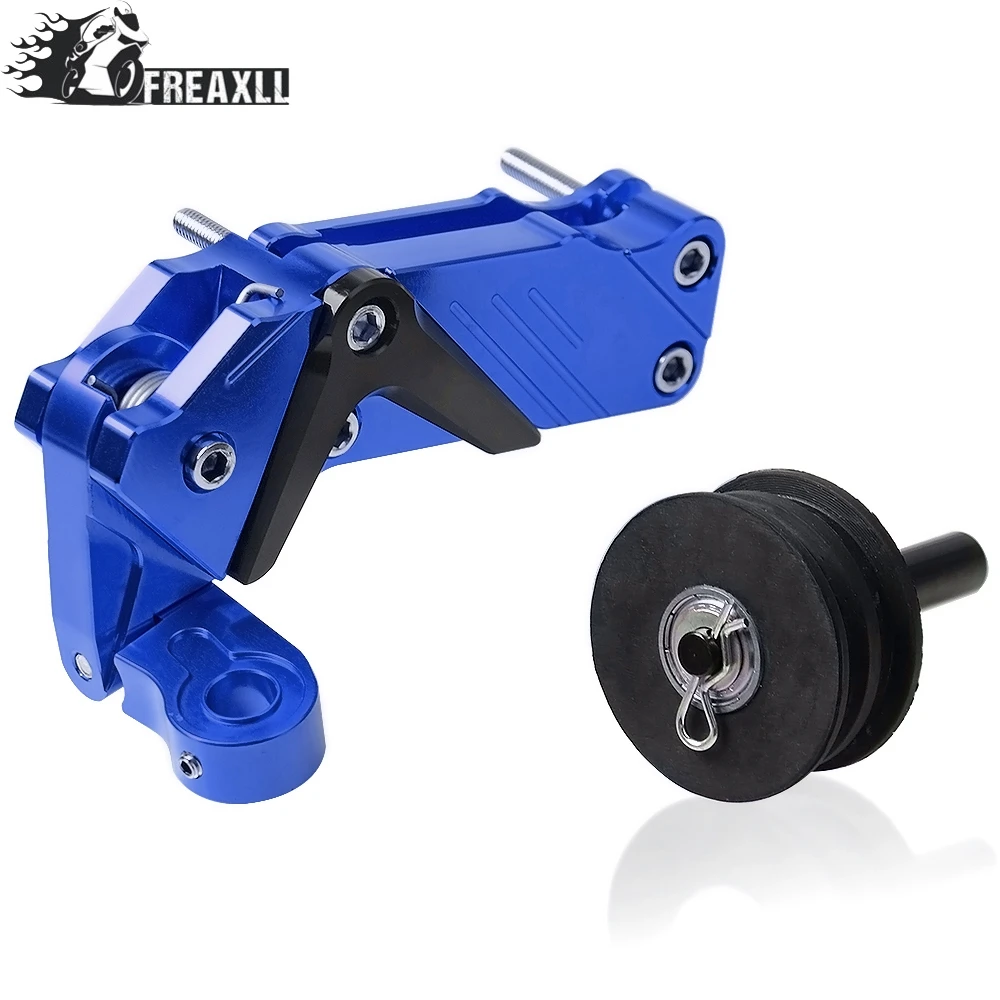 Motorcycle CNC Aluminum Chain Auto Tensioner For HONDA CR80R CR85R 1998-2007 1999 2000 2001 2002 2003 2004 2005 2006 |