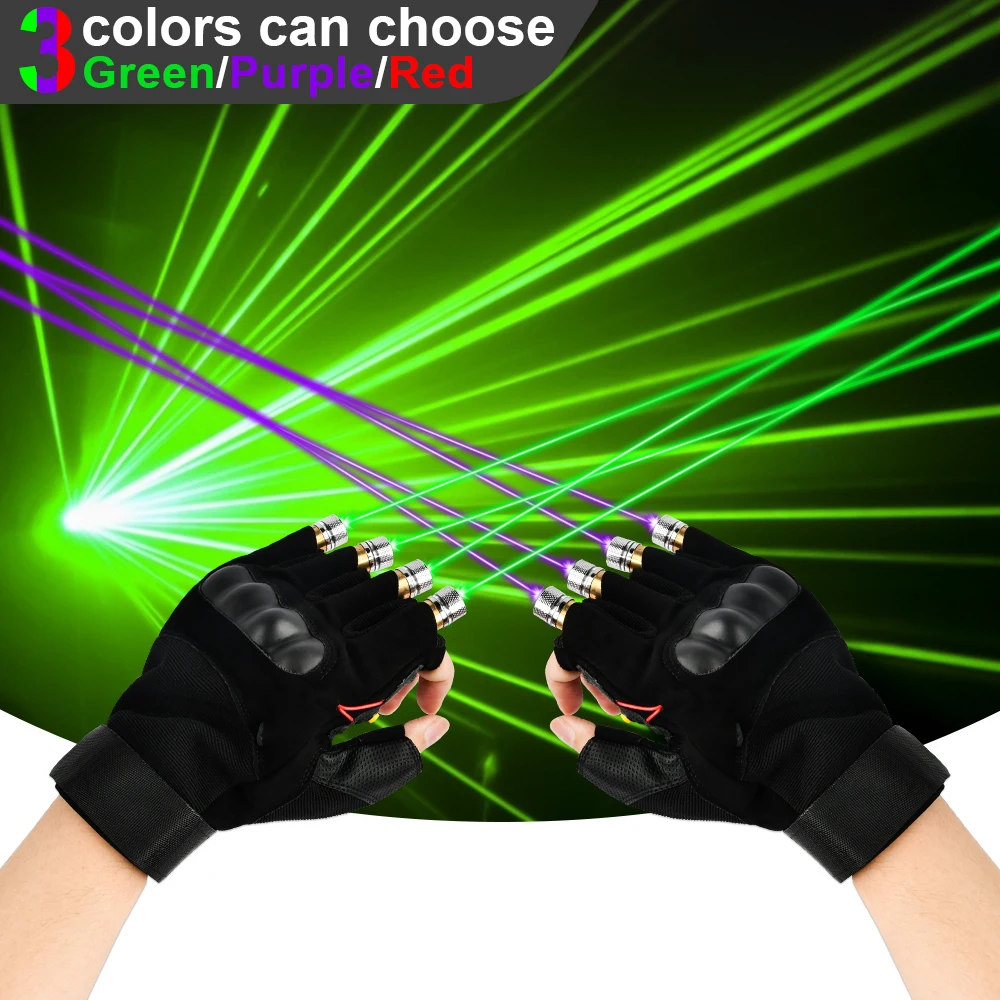 

Женские лазерные перчатки, танцевальные светящиеся перчатки, светодиодные лампочки, реквизит для выступлений, светильник для диджея, клуба...