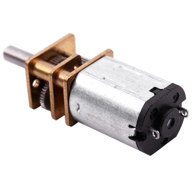DC 6V 100RPM мини-металлический мотор-редуктор с зубчатым колесом 3 мм диаметр вала
