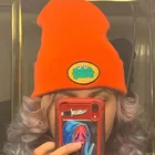 Шапка с вышивкой Parappa the Rapper, зимняя шапка, хлопковая лягушка, вязанные шапочки Skullies, шапка, вязаная шапка в стиле хип-хоп, Повседневная