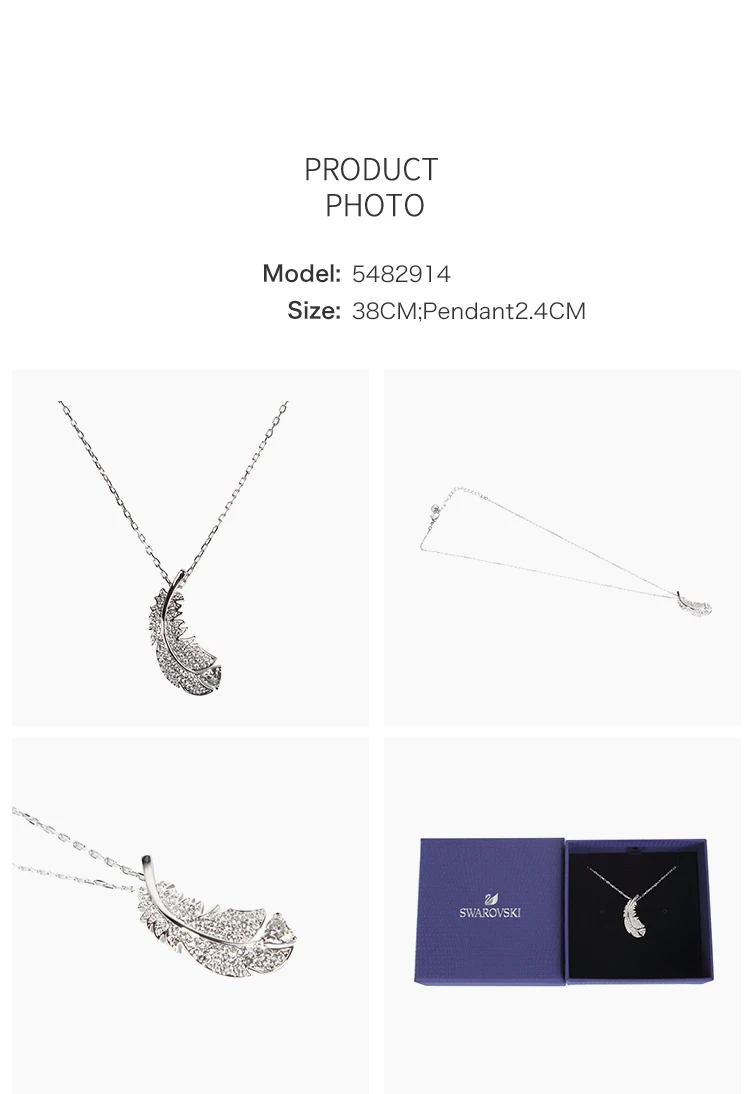 Swarovski знаковые с покрытием кулон в виде лебедя 5204134/5204133/5279421/5272364/5347329/5194826/5215038