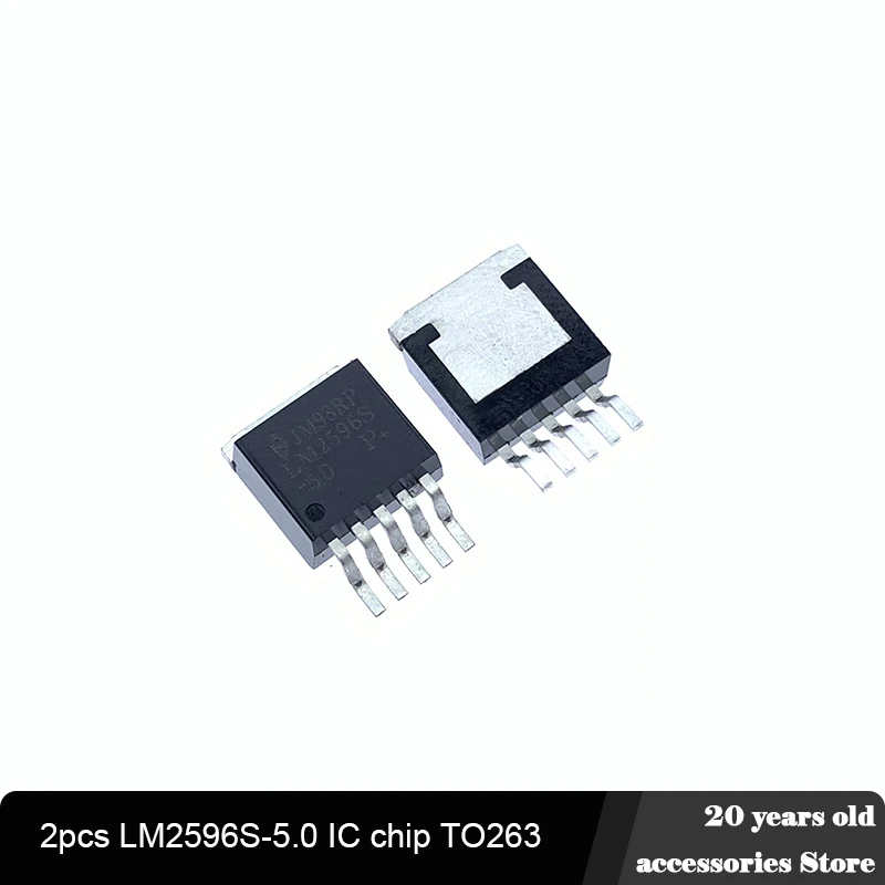 

1/2pcs LM2596S-5.0 ADJ 12 3.3V LM2596T LM2596 LM2576S LM2576 LM2596T Buck circuit regulator IC chip 5.0V 3.3V 12V ADJ
