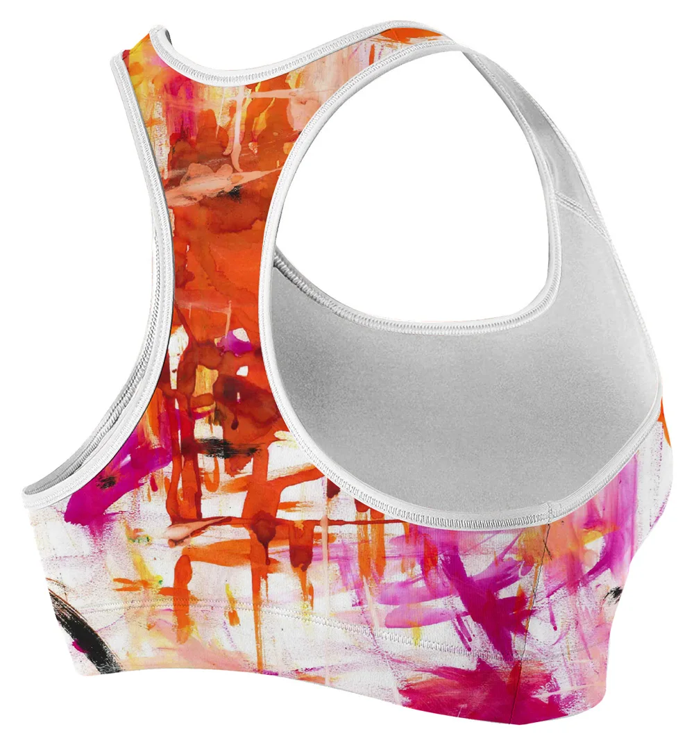 Женские бюстгальтеры без косточек розового и зеленого цвета с подкладкой