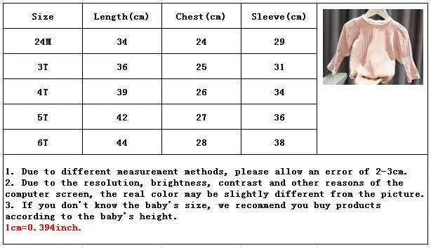 

Spring Fall Children Girl T-shirt Long Puff Sleeve O-neck Cute Kids Girl Clothing Korean Fashion Baby Girl Pullovers Clothes