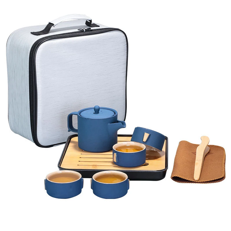 Китайская керамика быстрая чашка одна четыре чашки дорожный чайный набор