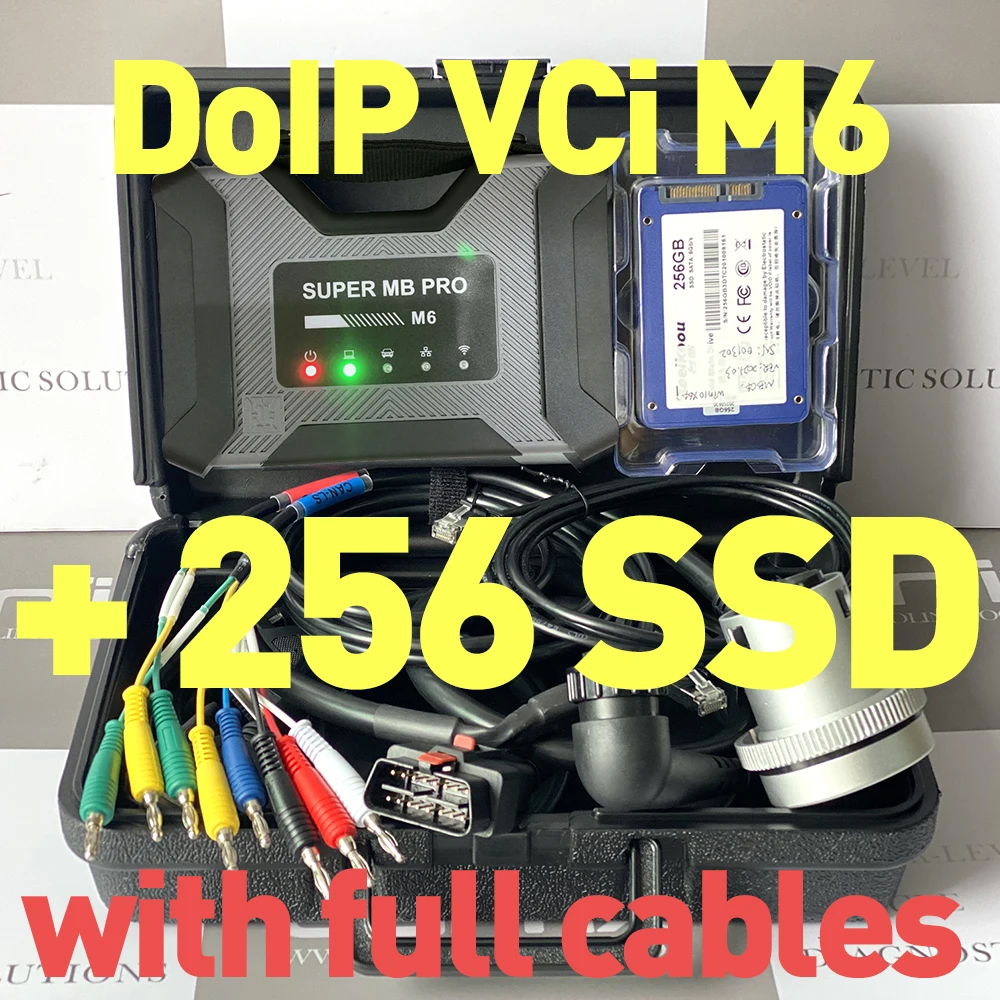 New DoIP VCI M6 Super MB Star C6 SD Connect Diagnosis SSD CAN All System Full Function Coding Online Original X-Softw Direct | Автомобили