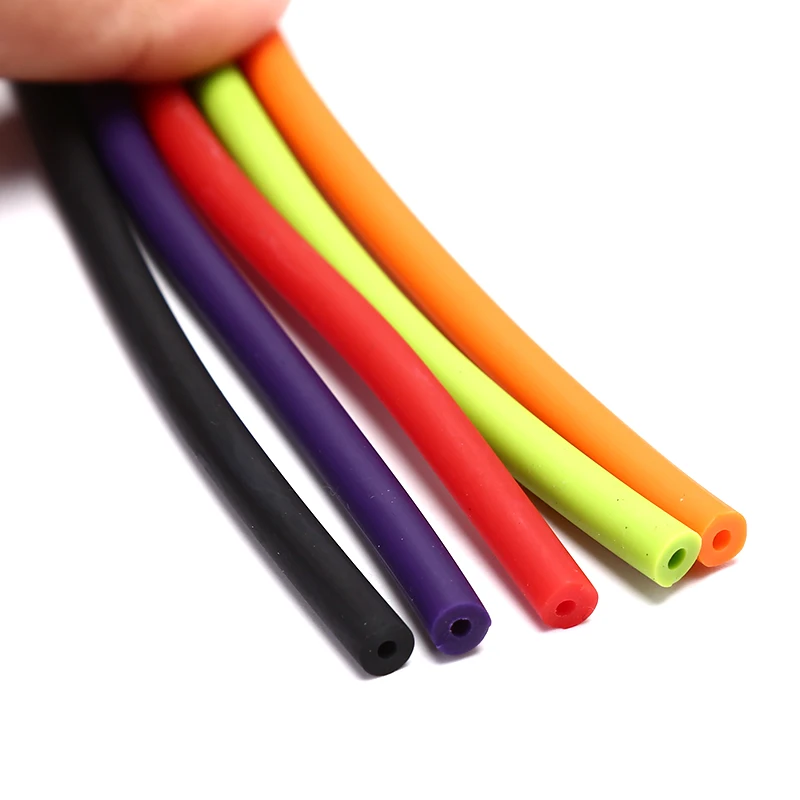 

Outdoor Natural Latex Rubber Tube Stretch Elastic Slingshot Replacement Band Catapults Sling Rubber
