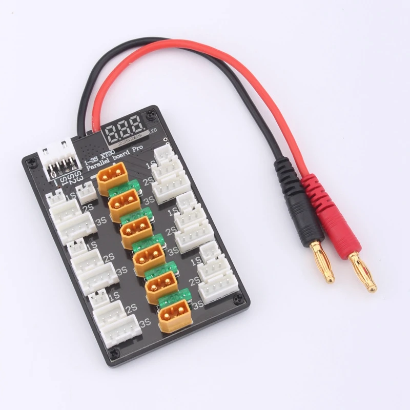 Новый XT30 PRO 1 S 3 Разъем Lipo батарея параллельная зарядная плата для IMAX B6 зарядное