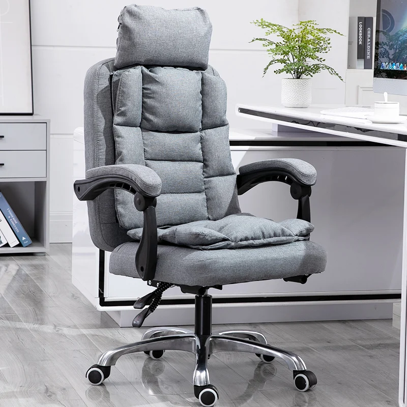 

new chair executive silla oficina staff leisure computer chair swivel function comfortable design bedroom chair with footrest WF