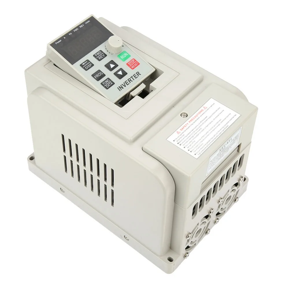 AC 220V Single-phase Variable Frequency Inverter Drive VFD Speed Controller for 3-phase 2.2kW Motor Hot Sale | Обустройство дома