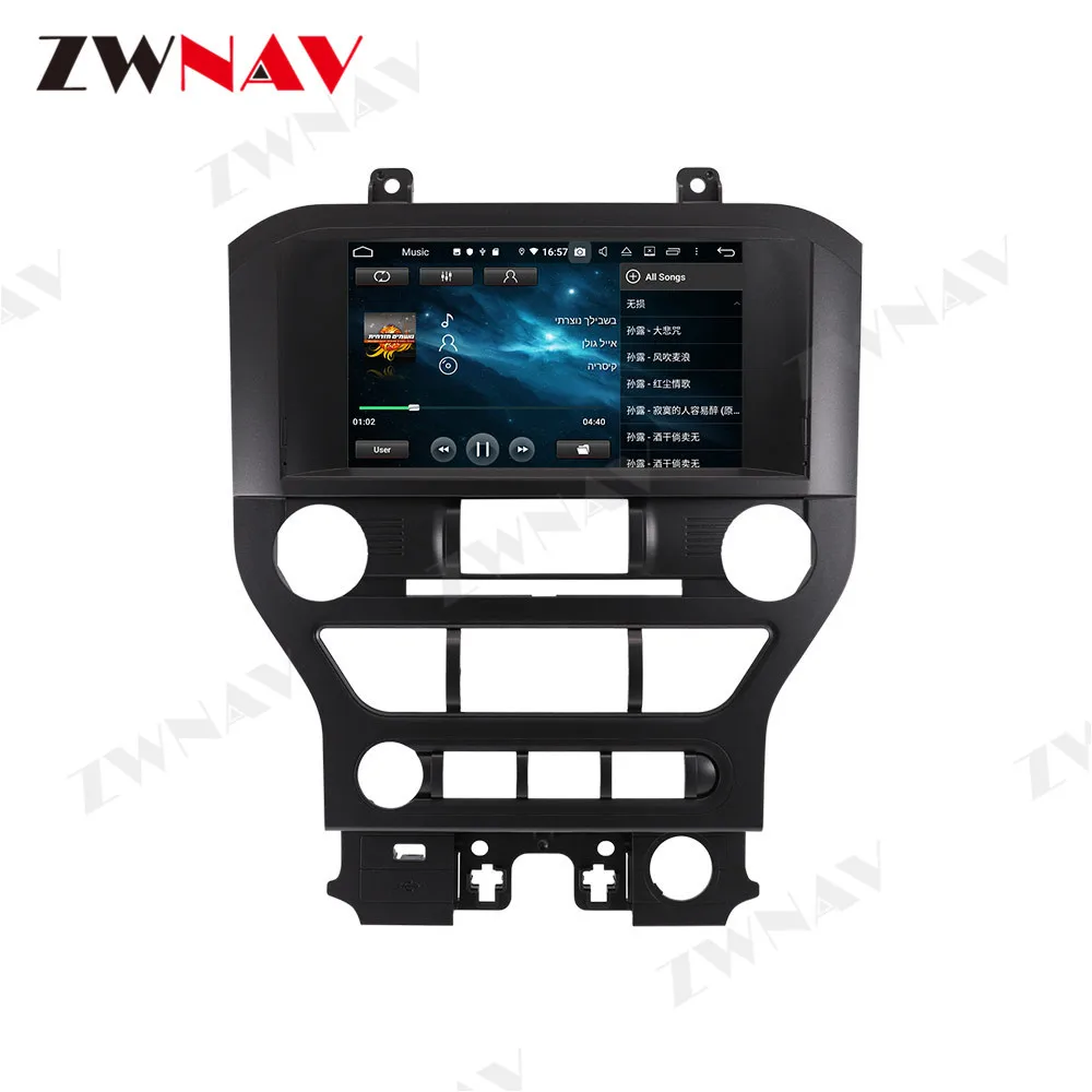 Android 10 4G+128GB For Ford Mustang 2015 - 2018 Car Multimedia Stereo DVD Player GPS Glonass Navigation Radio Head Unit | Автомобили и