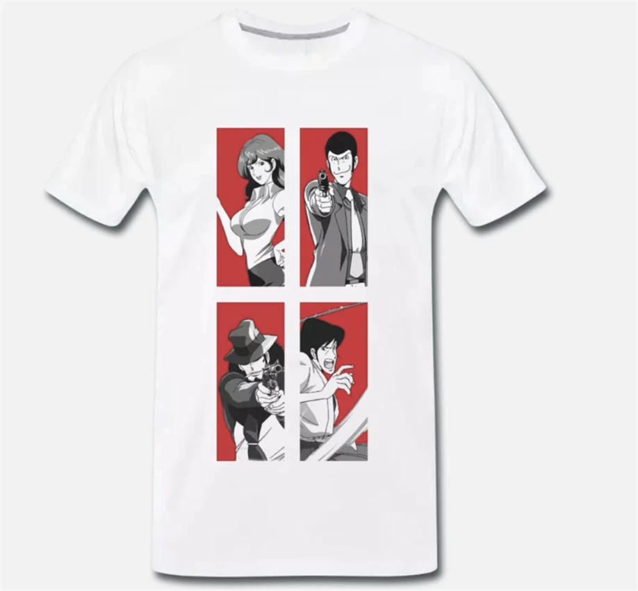 Футболка Lupin Iii The Third Cartone Anni 80 Mito 1 S M L Xl новая забавная футболка унисекс| |