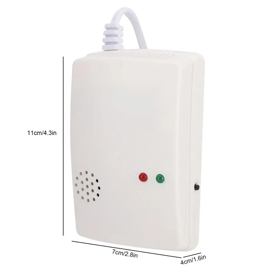 Бытовой детектор газа потолочный датчик утечки природного Домашняя