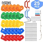 25 скалолазание держит для детей Человек-паук, восхождение камни для дома и улицы, набор, каменная стена ручки набор и 2 дюйма монтажного оборудования