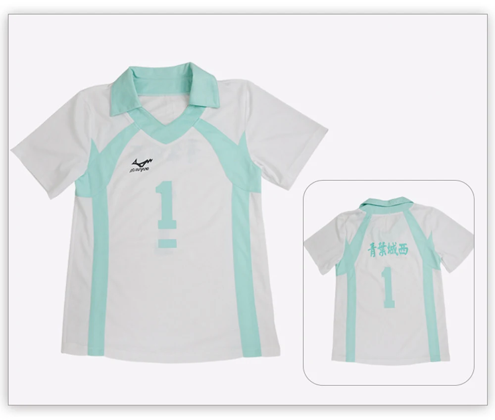 Женская футболка с рисунком из мультфильма одежда для косплея Kageyama Tobio Aoba Johsai Koushi