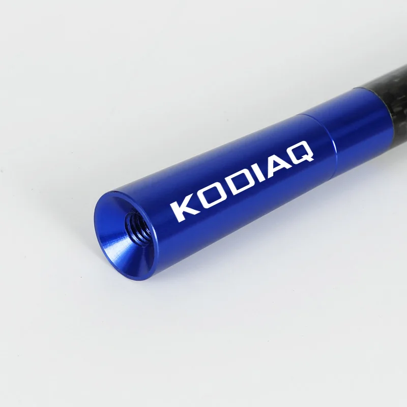 Короткая радиоантенна 12 см из углеродного волокна для Skoda karoo kamiq Octavia Fabia Rapid Yeti Kodiaq