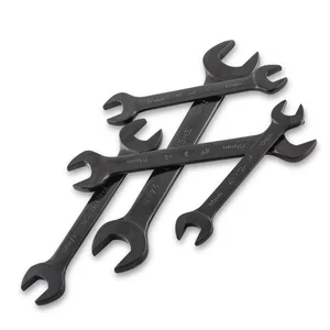 Бесплатная доставка Высокое качество двойной открывающийся черный ключ разблокируемый ключ метрический авто-ремонт машины ремонт 6-21 мм