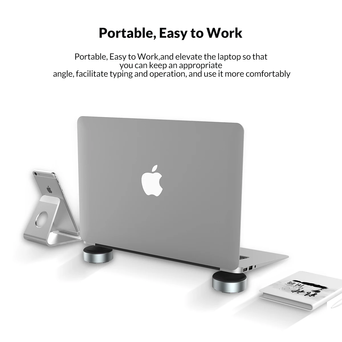 orico портативная алюминиевая п