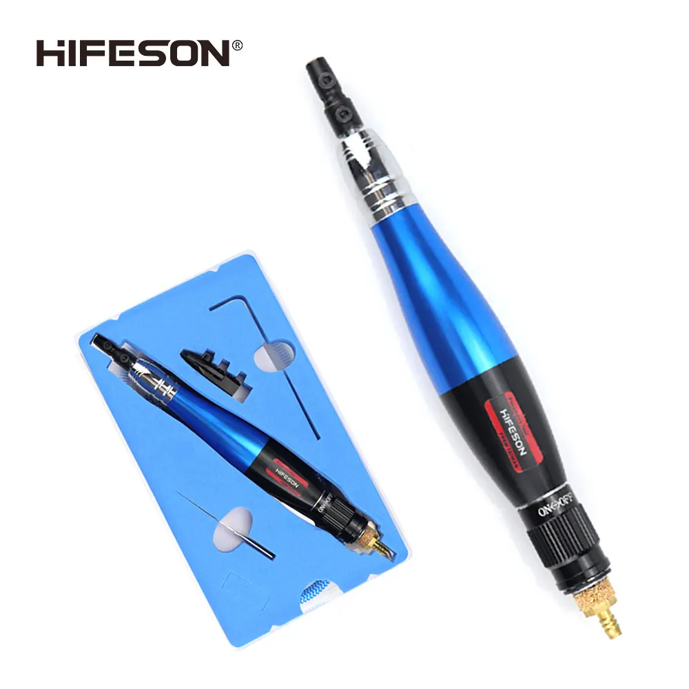 

HIFESON High Quality Reciprocating Ultrasonic Pneumatic File Turbine Structure Polishing Polisher File Machine