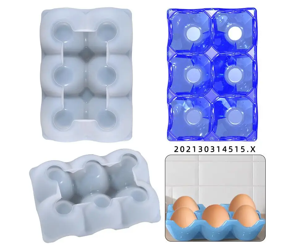 1 шт. Прозрачная силиконовая форма для хранения яиц | Украшения и аксессуары
