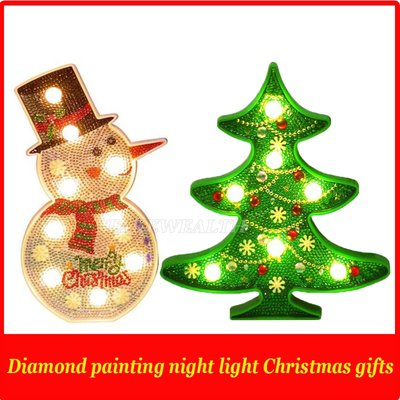 Алмазная вышивка сделай сам со светодиодной подсветкой Ночной светильник