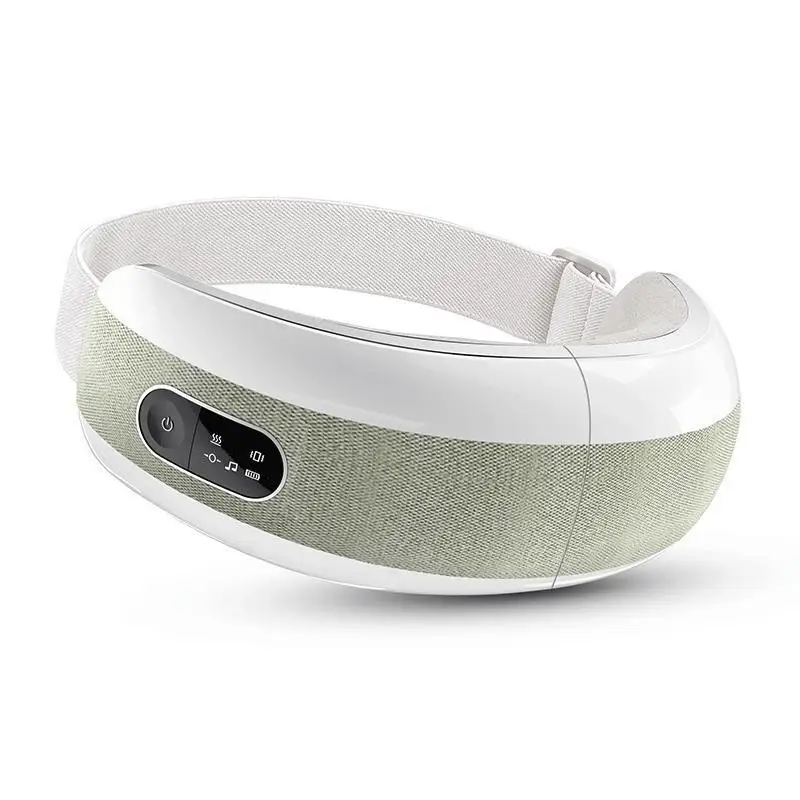 

Foldable eye massage equipment intelligent vibration Bluetooth anti fatigue eye protector with hot compression glasses