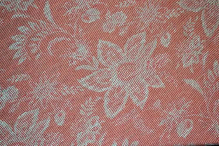 Внешняя торговля модное красивое элегантное Красное Жаккардовое платье из