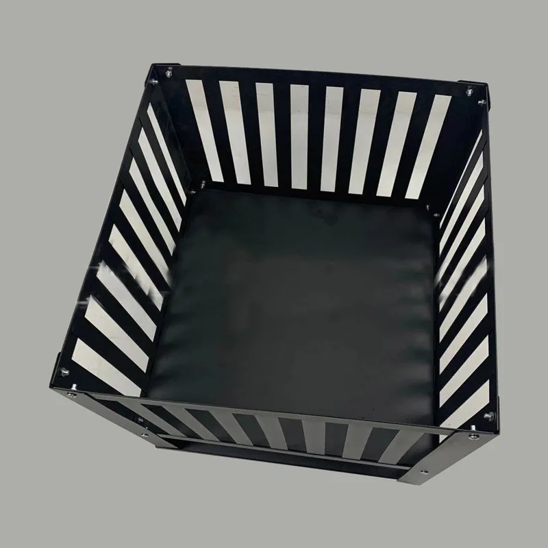 1 шт. Железный квадратный паяльник для барбекю подогрева деревянных бревен