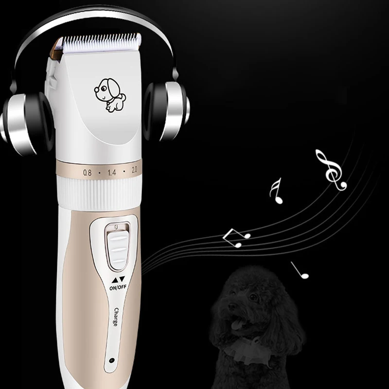 

Rechargeable Professional Hair Clipper Hair Trimmer Dog Hair Clipper Grooming Shaver Set Pets Haircut Tool