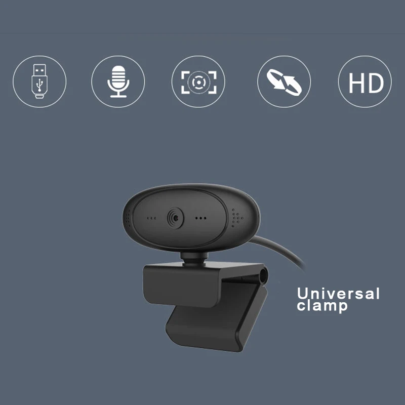 Ne веб-камера с микрофоном Full HD 1080P видео Камера USB Plug and Play для компьютера ПК