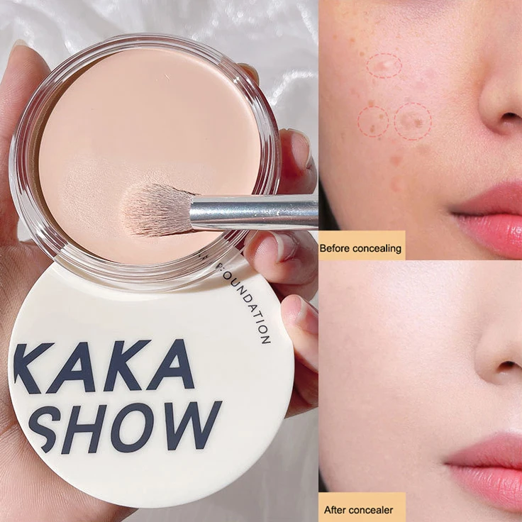 Маскирующий тональный крем сверхстойкий цвет лица следы от акне скрывает пятна