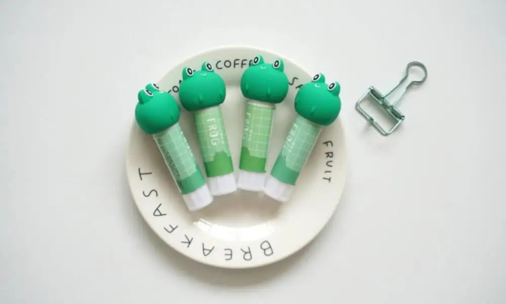 Канцелярские товары в Корейском стиле мультяшная лягушка клейкая палочка