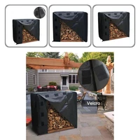 wood rack cover reliable high strength dust proof drawstring design wood rack cover for yard log cover firewood cover
