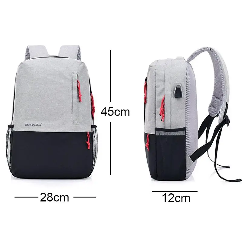 

Casual Children's School Backpack Large Capacity USB Charging Interface Kids Backpack for Teenager Boys and Girls Travel Bags