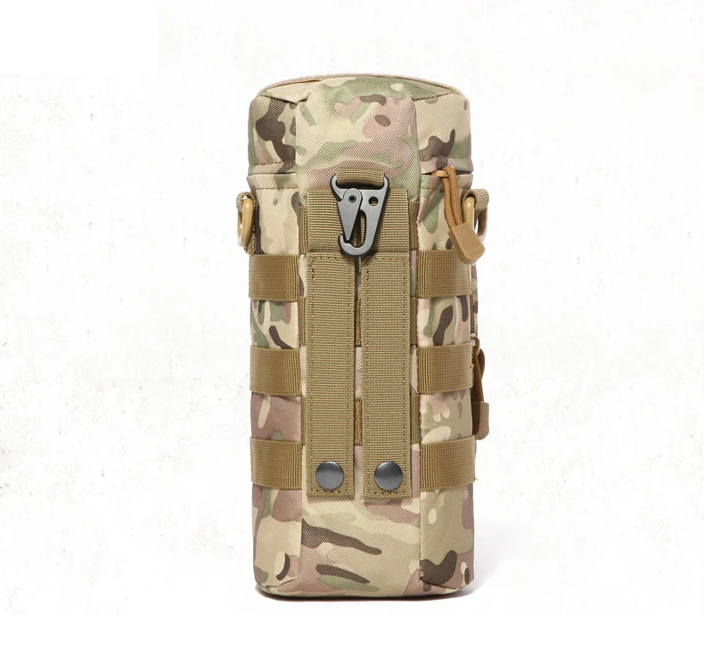 Уличная сумка для бутылки с водой Molle тактическая на пояс чайника плечо армейские