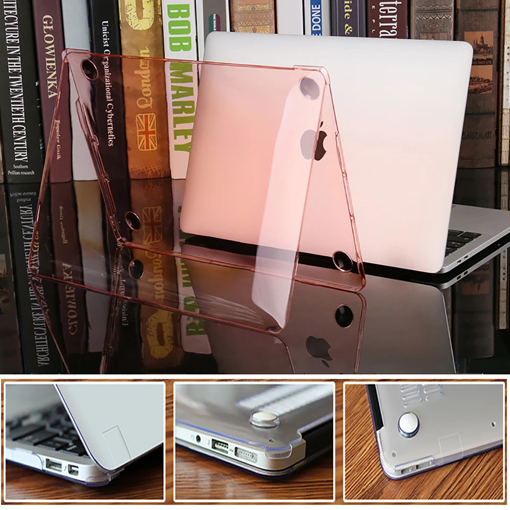 Прозрачный жесткий чехол 2021 для Macbook Air 13 A2141 A2159 A1707 A1706 A2179 A1932 Pro ноутбука 2020 |