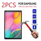 2PCS For Samsung Galaxy Tab A 10.1 2019 T510 T515 Tempered Glass Tablet Screen Protector for Samsung Tab A 10.1 Film Clean Cover