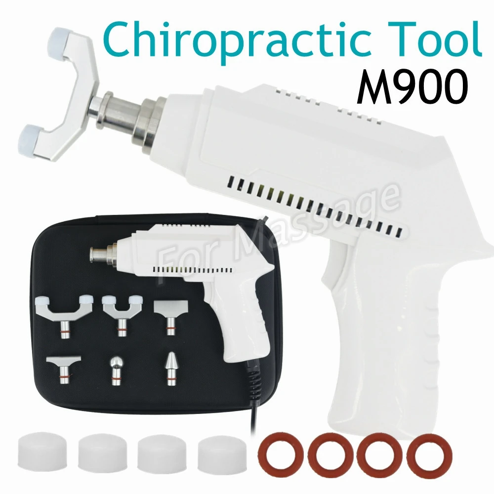 

Chiropractic Tool Adjustable Cervical Spine Massage Activator Body Massage Therapy Electric Bone Spine Correction Gun N900