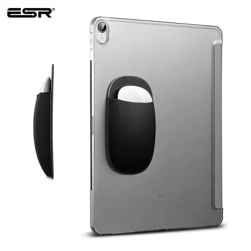 ESR тонкий держатель для мыши волшебных сумок клейкая сумка хранения iPad Macbook